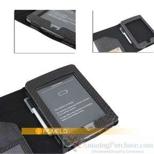   Leather Case Cover For  Kindle Touch 3G Gen W/ Touch Pen Stylus