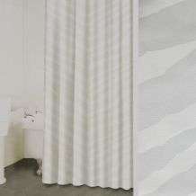Zebra Grey Shower Curtain  