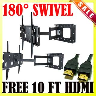   Articulating Single Arm TV WALL Mount for 32 37 42 46 47 50 52 55 60
