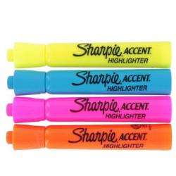 Sharpie Accent Fluorescent Assorted Color Highlighters (Pack of 12 