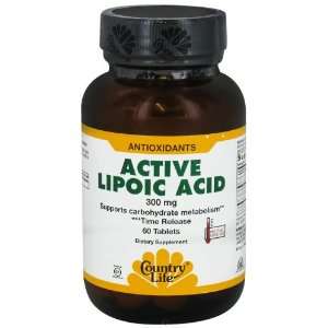   Active Lipoic Acid 300 mg 60 Tabs by Biochem