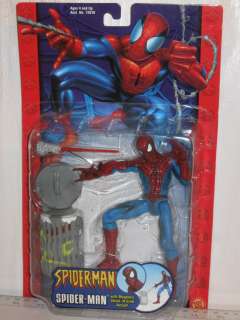 SPIDERMAN action figure with Magnetic ShootN Grab MARVEL 086892720134 