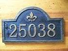 address plaque  