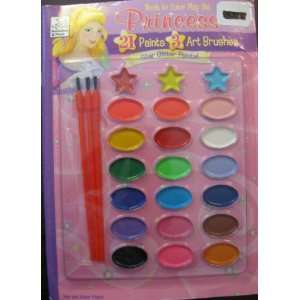  Princess Book to Color Play Set Toys & Games