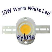 1pc 10W Warm White LED 900LM Energy Light + Heatsink  