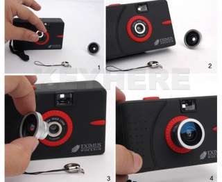 Wide Angle/Macro Detachable Lens for iPhone Mobile Phone Camera
