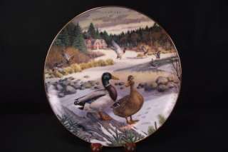 1986 Knowles The Mallard Duck Bart Jerner 12302E Plate  