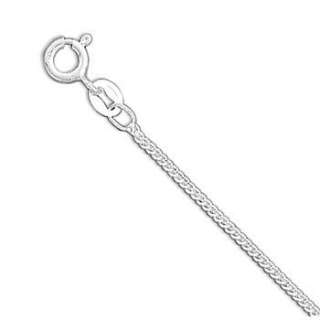 Elegant New Curb 040 Chain 1.5MM Necklace 925 Sterling Silver Free USA 