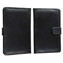 Black Leather Case for  Kindle Fire  