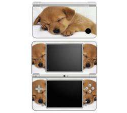 Animal Sleeping Puppy Nintendo DSi XL Decal Skin  
