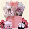 Great Arrivals Its a Girl Baby Gift Basket