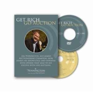    Get Rich Go Auction 2 Disc Set Jim Pennington Movies & TV