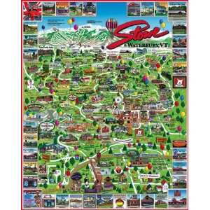  White Mountain Puzzles Stowe,VT Toys & Games
