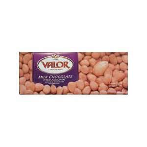 VALOR Milk Chocolate with Whole Marcona Almonds 8.75oz 10 Count 
