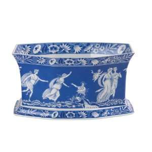  Spode Blue Room Collection Double Planter 9  3/4 inch 