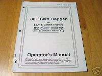 New Holland 38 Twin Bagger Operators Manual NH LS GT  