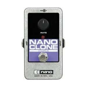  Electro Harmonix Nano Clone Chorus Guitar Effects Pedal 