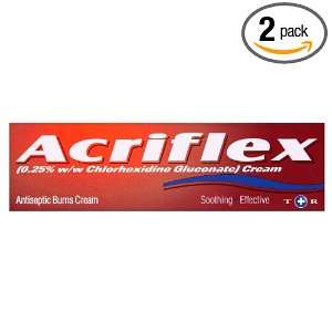  Acriflex Antiseptic Burns Cream 2 (Twin) Pack Health 