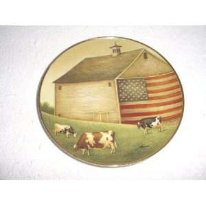  Proud Pasture Plate by Franklin Mint 