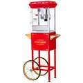 Great Northern Popcorn GNP 800 All Star Red Popcorn Machine and Cart