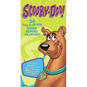   Scooby doo Glow in the Dark Valentine Cards