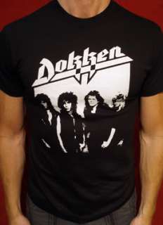 Dokken t shirt vintage 80s hair band the scorpions blk*  