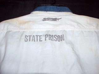 THE LONGEST YARD 1974 STATE PRISON OUTFIT B. REYNOLDS  