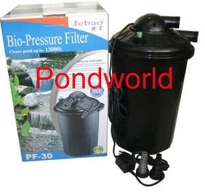 Bio Pressure filter UVC 13watts 4000Gallon  