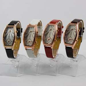   Womens Watch Luxury Double Time Shows Fashion Quartz Wrist Watch