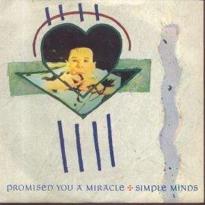   YOU A MIRACLE 7 INCH (7 VINYL 45) UK VIRGIN 1983 SIMPLE MINDS Music