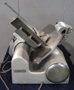 Hobart 1812 Manual Meat & Cheese Slicer with Sharpener  