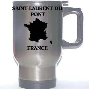  France   SAINT LAURENT DU PONT Stainless Steel Mug 