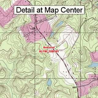  Map   Belmont, North Carolina (Folded/Waterproof)