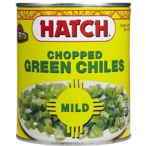 Hatch Mild Chopped Green Chili, 27 oz  Grocery & Gourmet 