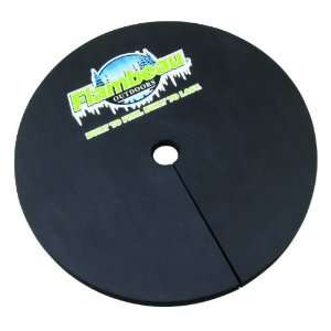   Tip Up Hole Cover (Lime Green, 12  Inch diameter)