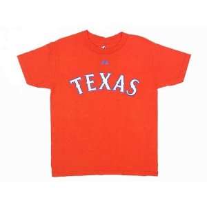  Texas Rangers youth Red Hamilton Tee shirt Sports 