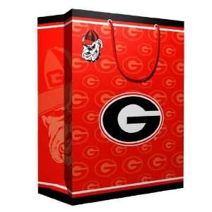  Georgia Bulldogs NCAA Medium Gift Bag (9.75 Tall) Sports 