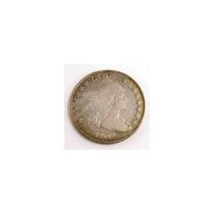  Draped Bust Dollar Heraldic Eagle Reverse 1802 Very Fine 