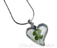 Lucky Irish Four Leaf Clover Pineapple Necklace Jewelry  