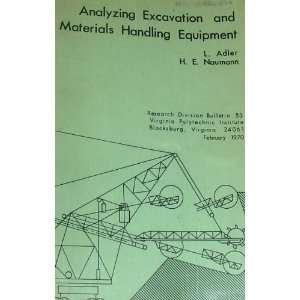  Analyzing excavation and materials handling equipment 