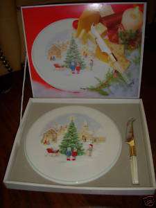 Mikasa MERRY CHRISTMAS Cheese Board & Knife Set   FX032  