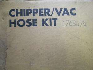 NEW MTD, TROY BUILT CHIPPER VACUUM HOSE KIT PN 1768675  
