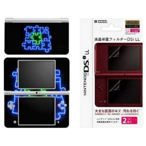  Nintendo DSi XL Decal Skin   Neon Puzzle 