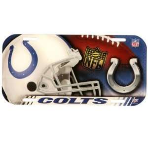  Indianapolis Colts   Collage High Def License Plate NFL 