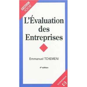  Lévaluation des entreprises (9782717857771) Emmanuel 