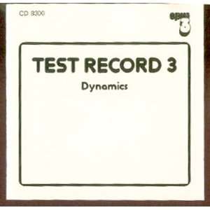  Dynamics Test Record No. 3 Music