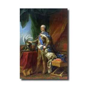  Louis Xv 171574 King Of France Navarre 1750 Giclee Print 
