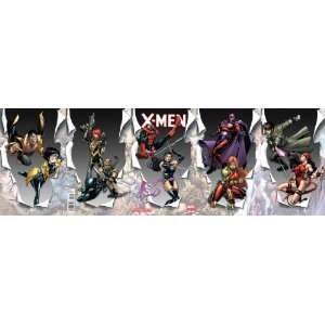  X men (2010) #1 MEDINA PARTY EXCLUSIVE GATEFOLD VARIANT 