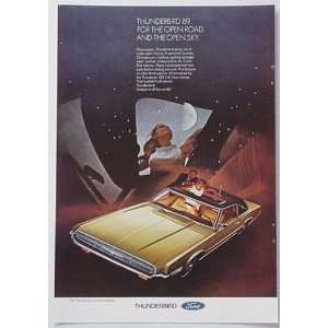  1969 Ford Thunderbird 2 Door Landau Print Ad (3587)