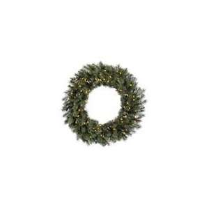  Vickerman 21962   36 Blue Albany Spruce Wreath 90WmWht 